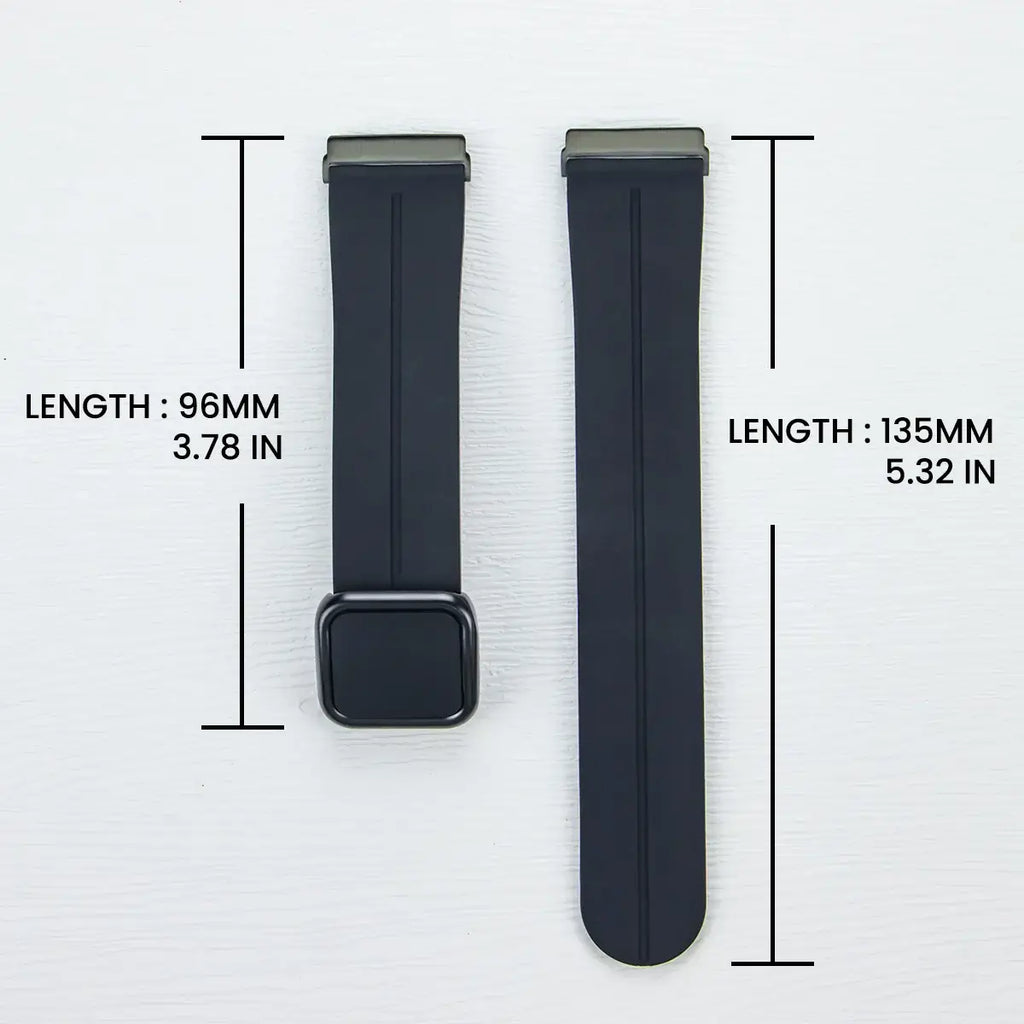 Fitbit Versa & Sense Silicone Band - Waterproof & Magnetic