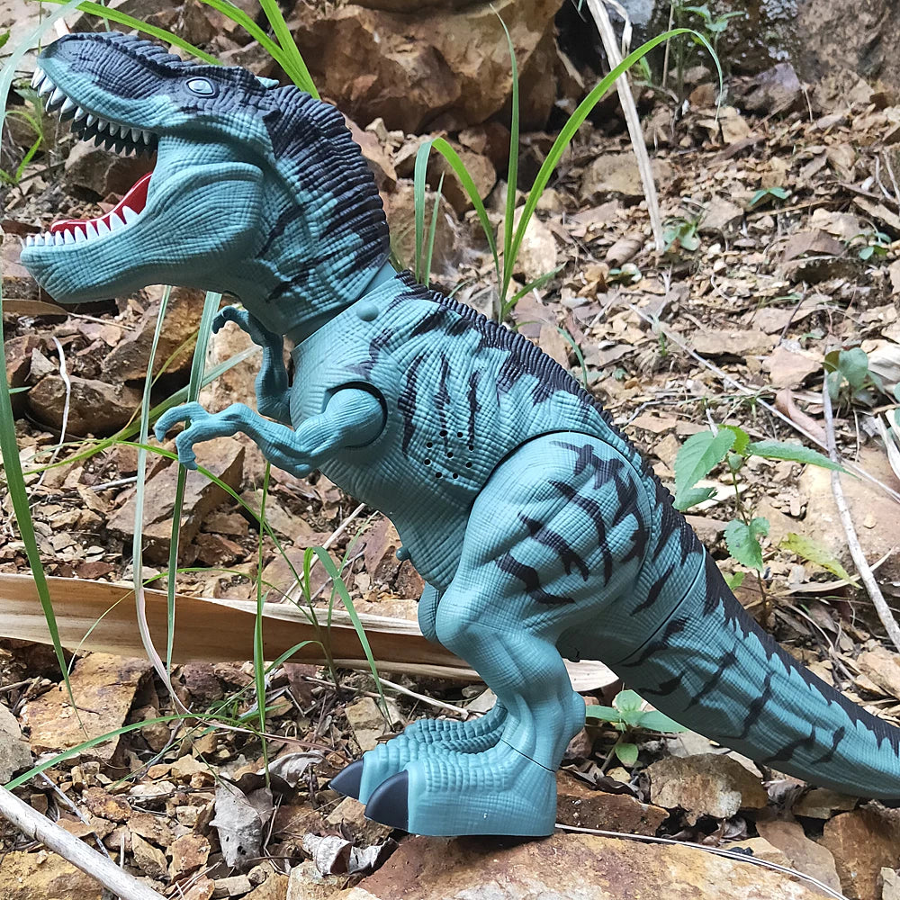 Large Mechanical Dinosaur Robot with Lights and Sounds