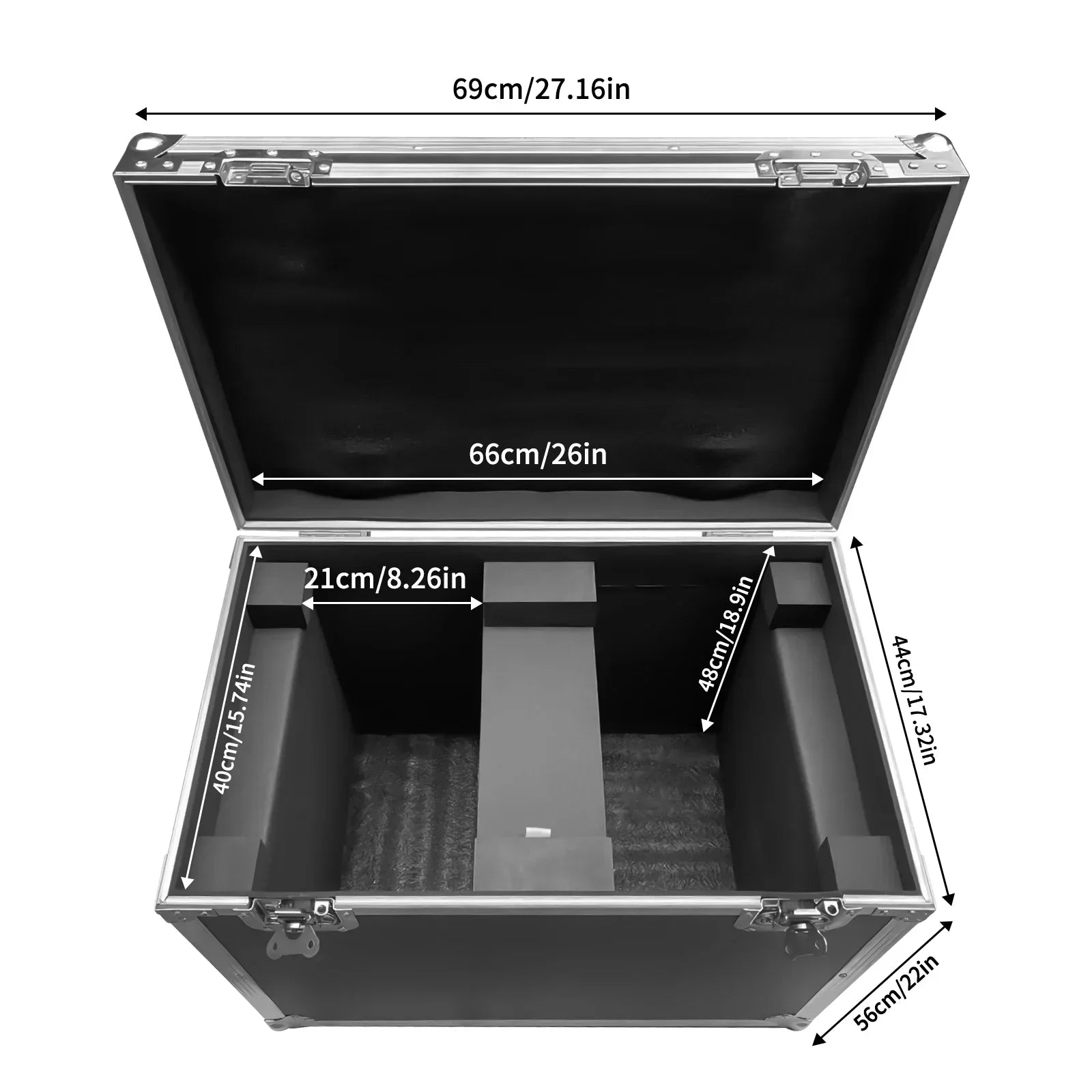DecorBites™ Dual Flight Case for 230W Moving Head Light
