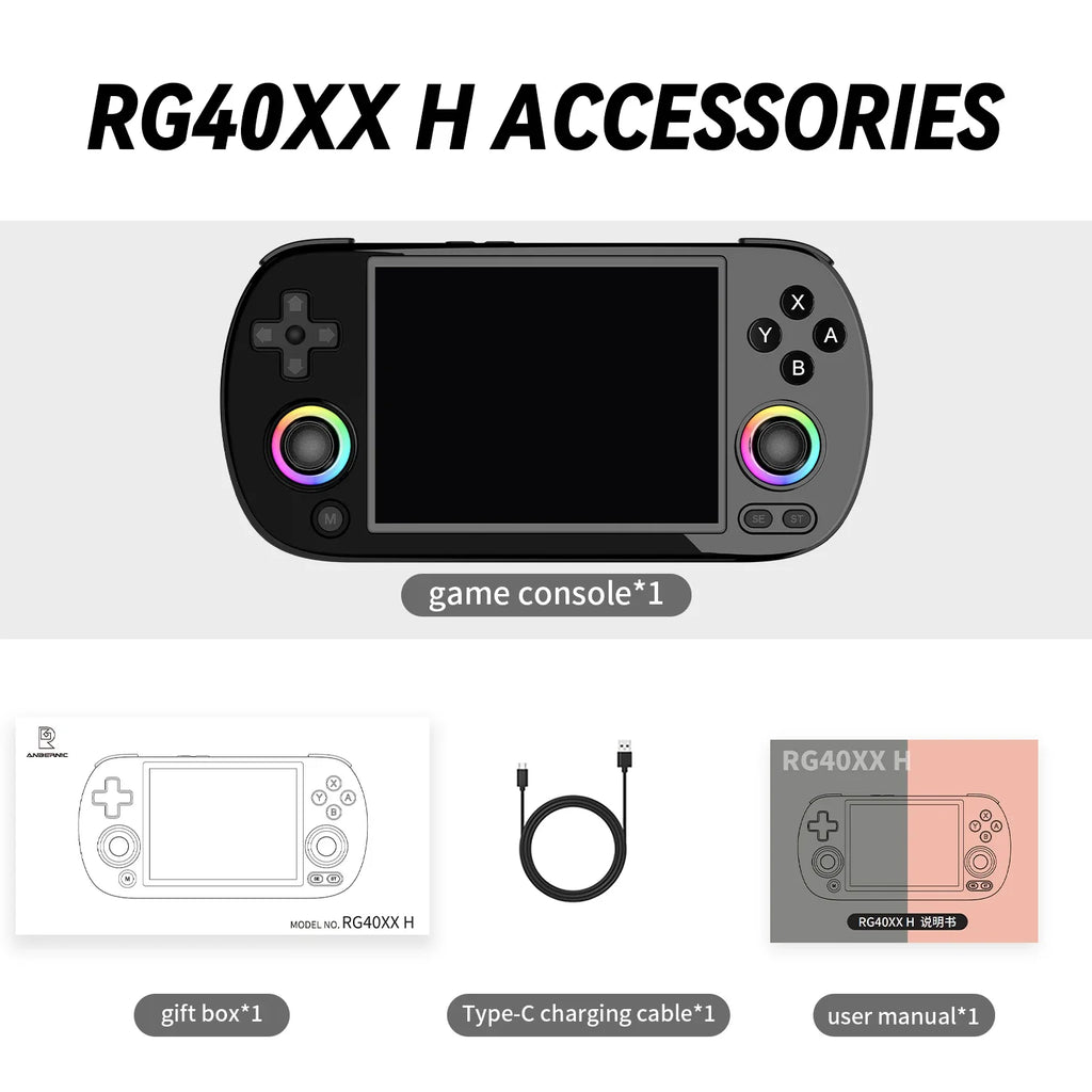 Anbernic RG40XX H Handheld Game Console With Linux