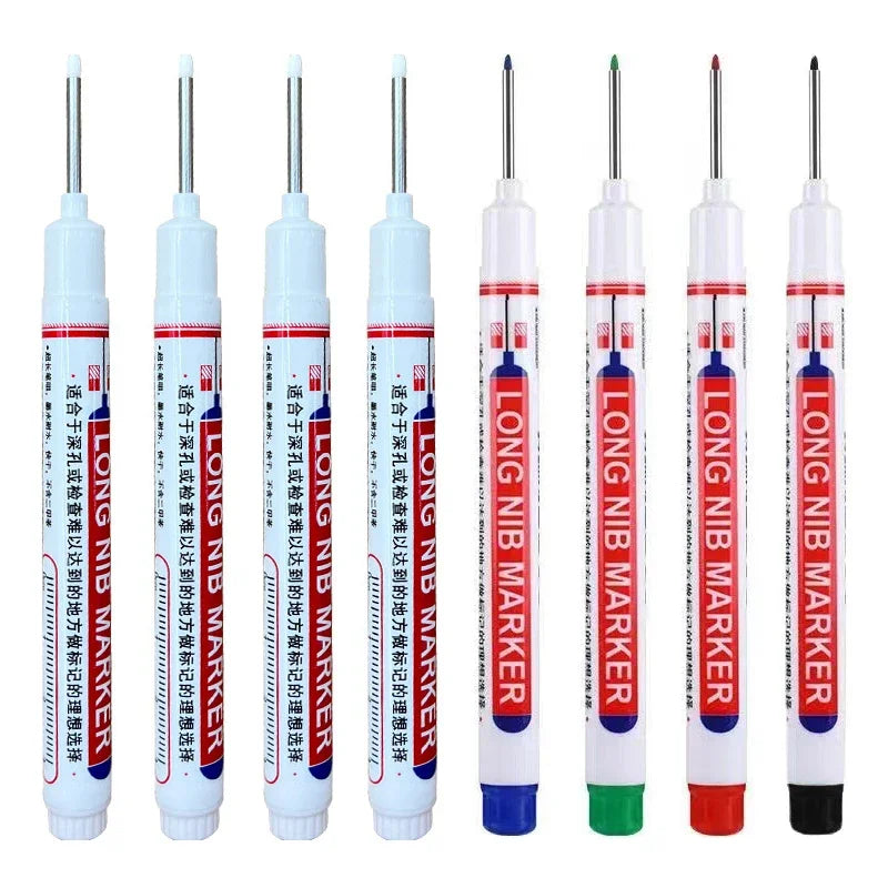 20mm Long Nib Markers for Deep Hole Marking | BSIDE Multi-Purpose Pen Set
