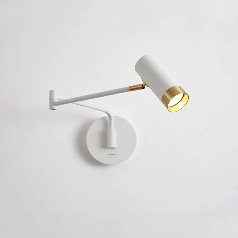 DecorBites™ Adjustable LED Swing Arm Wall Light Nordic Sconce Bedside Lamp