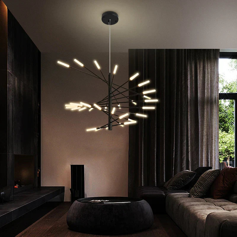 DecorBites™ LED Fireworks Ceiling Pendant Light - Modern Luxury Dimmable Room Decoration