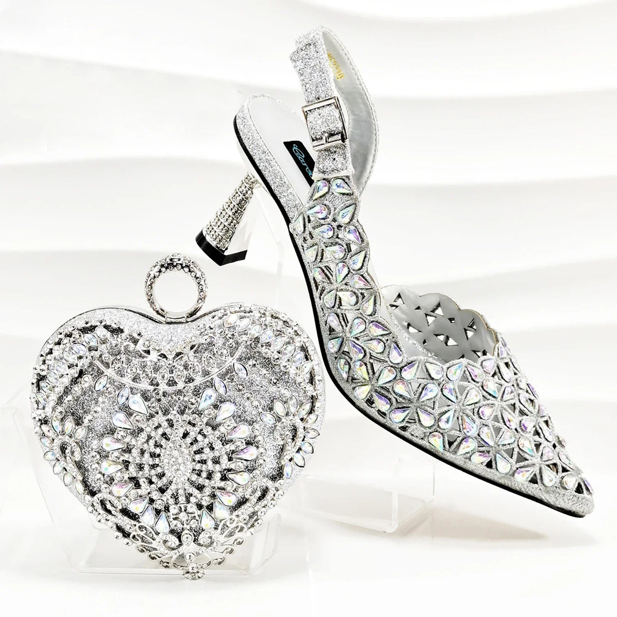 Lastest Italian Ladies Shoes with Matching Bag Set EDS1-30