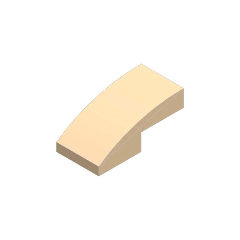 50pcs 11477 Slope Curved 2 x 1 Bricks Bulk | Modular Building Blocks for MOC