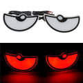 2PCS Car LED Demon Eye Light | Universal Dynamic Strobe Turn Signal Decorative Lights