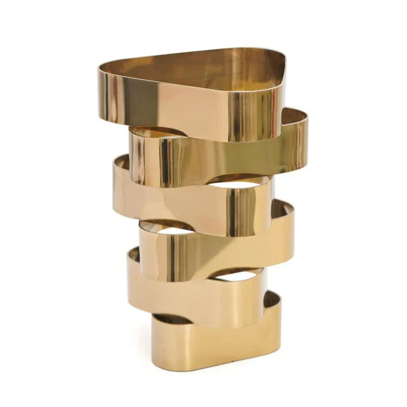 DecorBites™ Geometric Vase for Creative Flower Arrangements