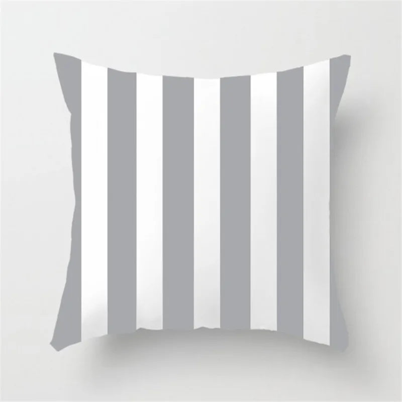 DecorBites™ Geometric Stripe Pillowcase for Modern Home Decor
