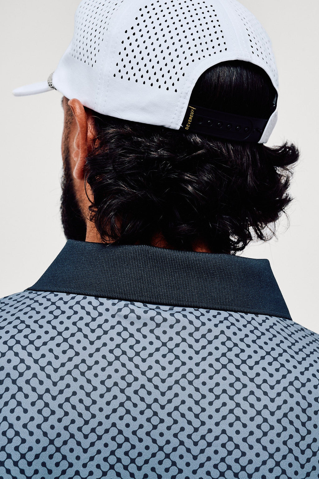 Labyrinth Polo - Navy / Western Sky