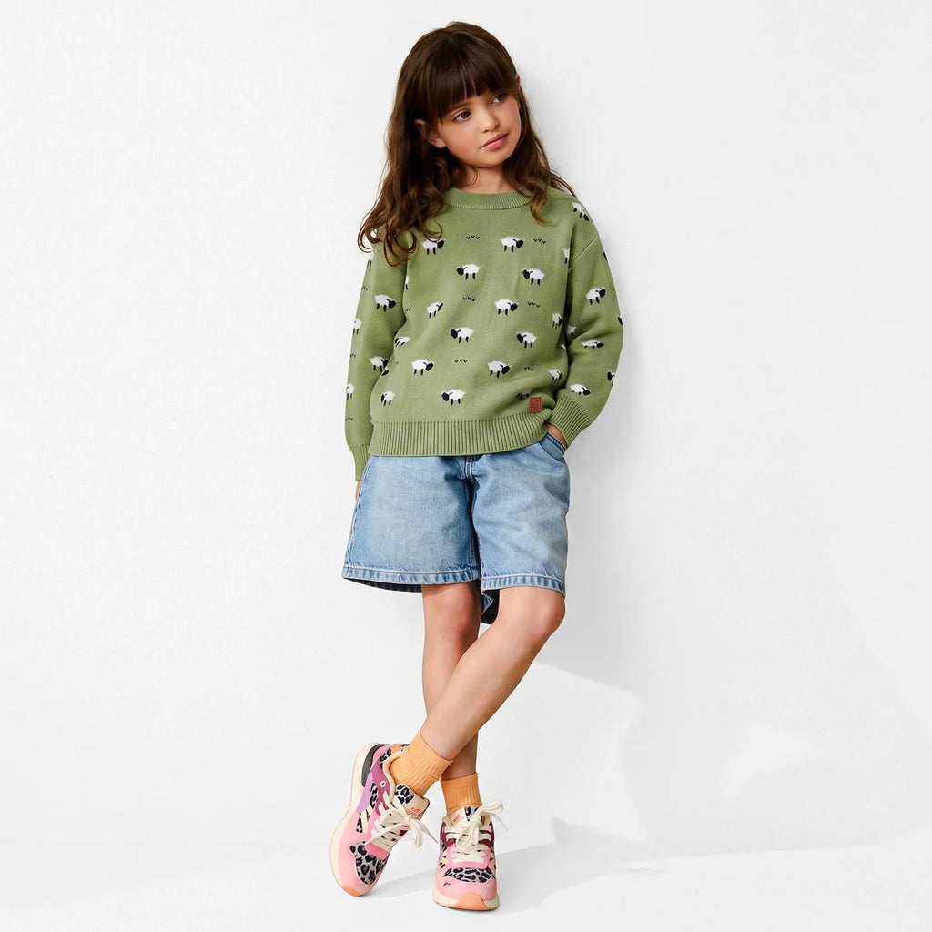 Sheep Countryside Knit Kids Sweater