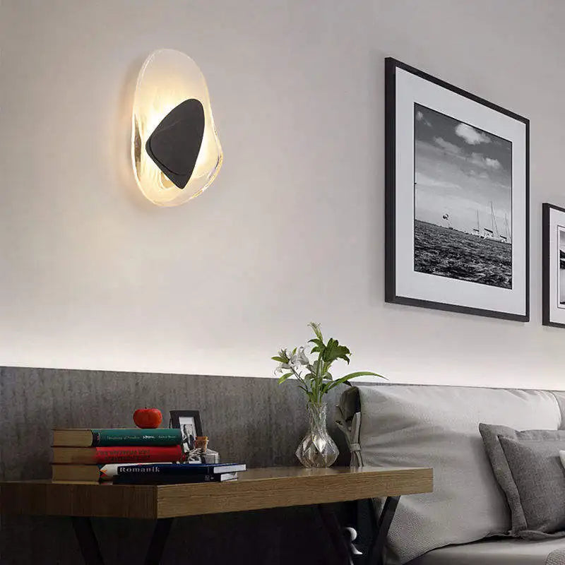 DecorBites™ Irregular Graphic Wall Light Modern Luxury Bedside Sconce