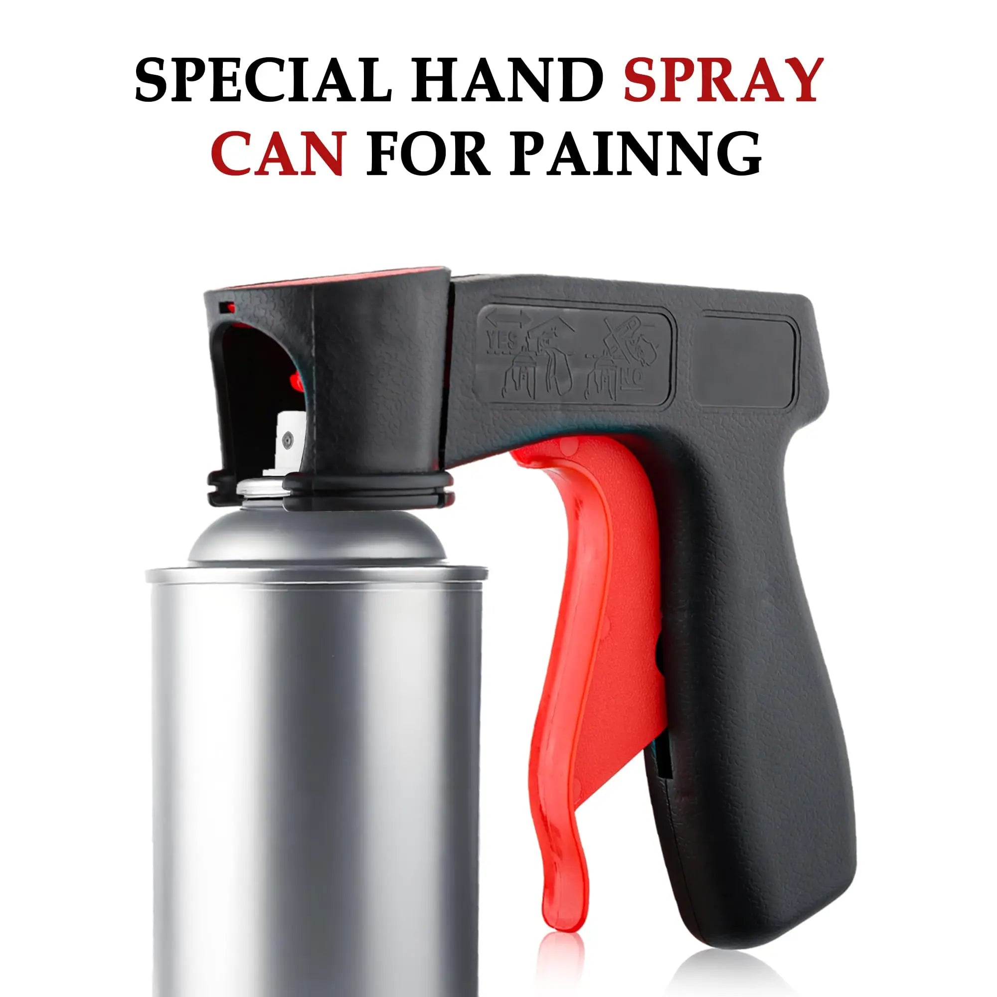 Car Spray Trigger Handle | Reusable Aerosol Can Adapter for DIY Painting