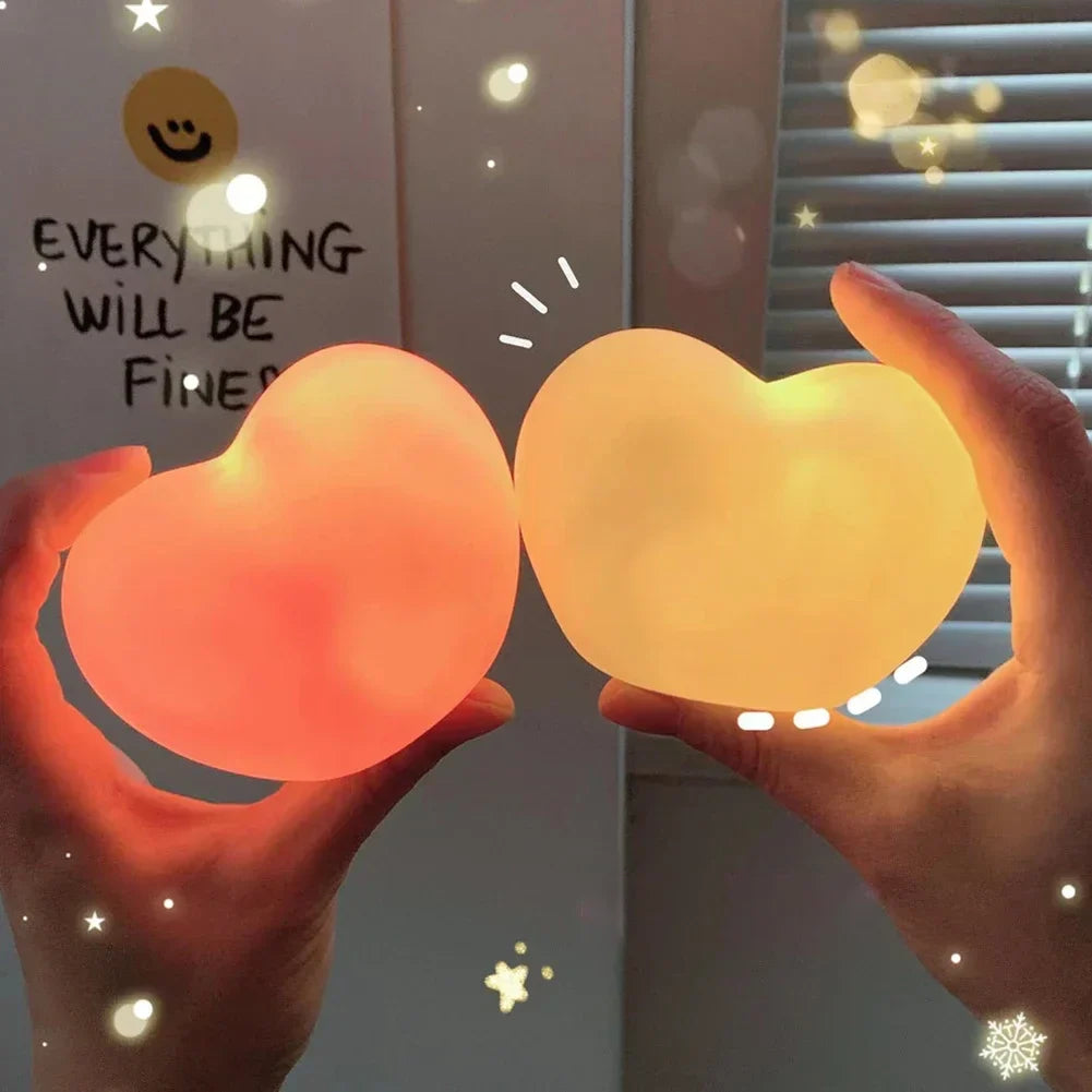 Creative Heart LED 3D Night Light | Romantic Wedding Anniversary Gift