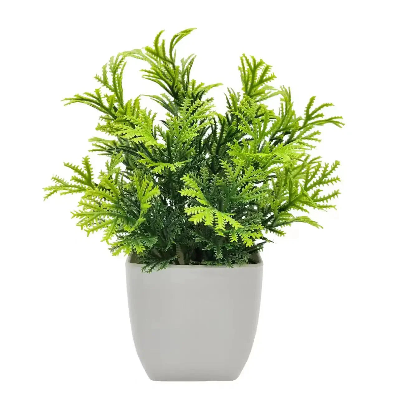 Artificial Plants with Plastic Pots for Home Decor