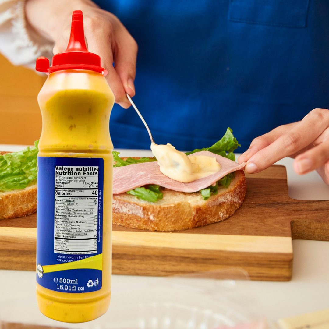 Tayeb Samourai Sauce 500ml, Spicy & Creamy Mayo-Chili Condiment with Garlic Kick