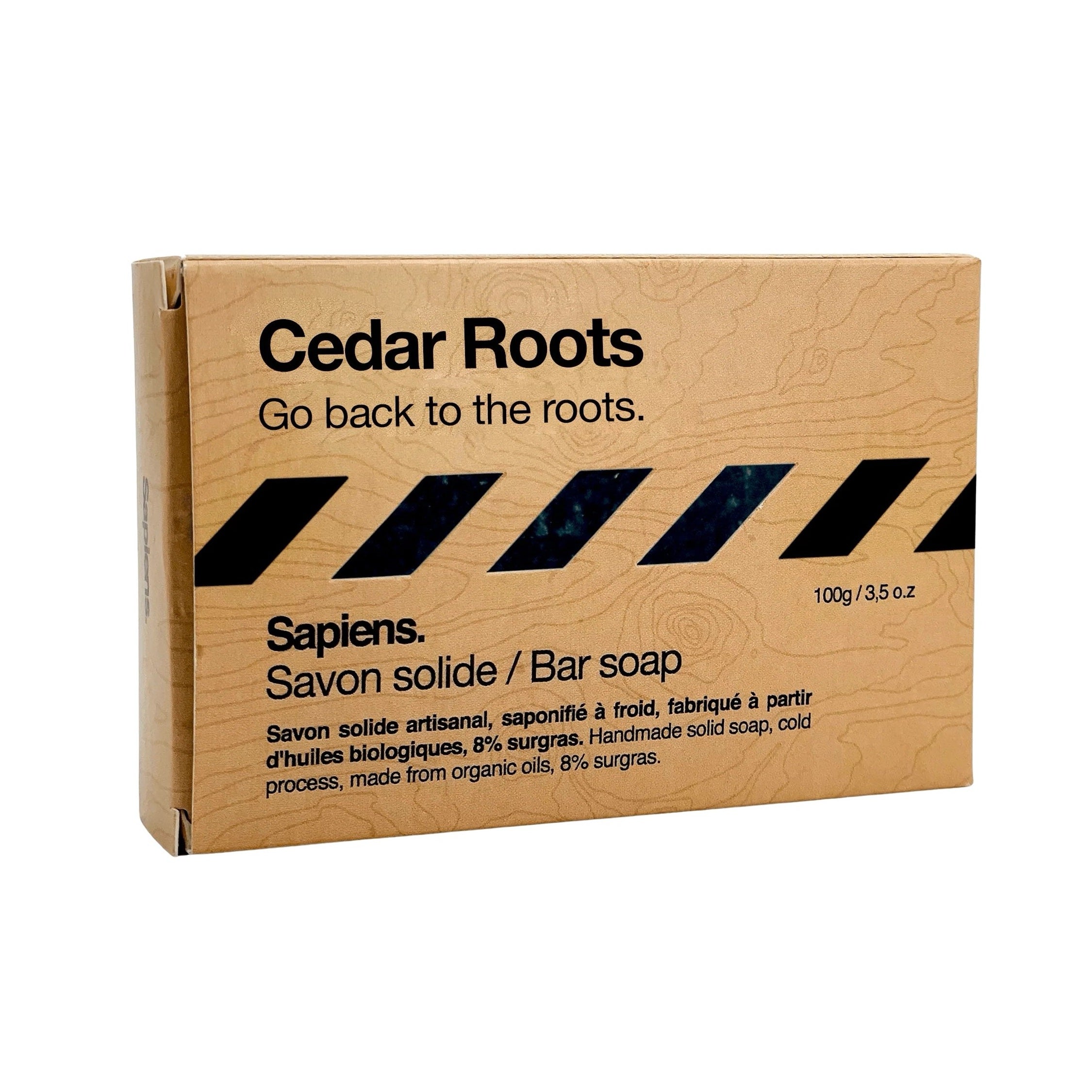 Sapiens Bar Soap Cedar Roots