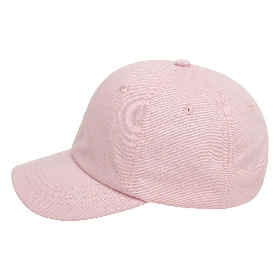 Baby Baseball Cap for Toddler | Low Profile Sun Hat with Adjustable Strap