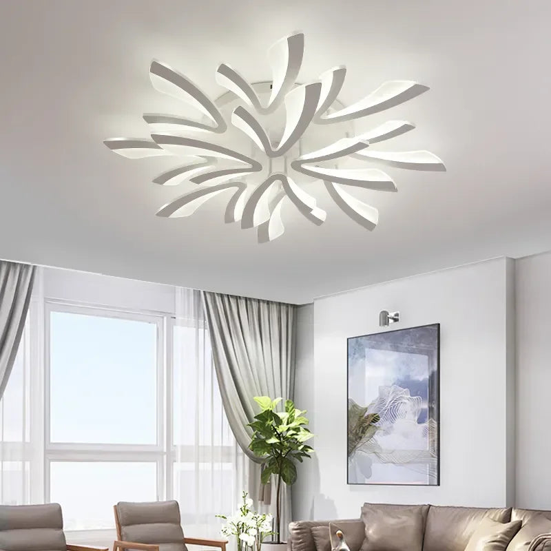 DecorBites™ LED Ceiling Chandelier with Remote Control for Home Décor