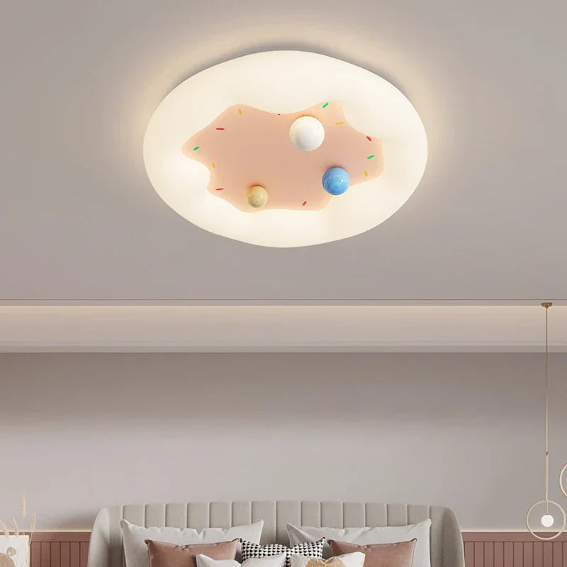 DecorBites™ Kids Room Chandelier Remote Dimable Ceiling Lights