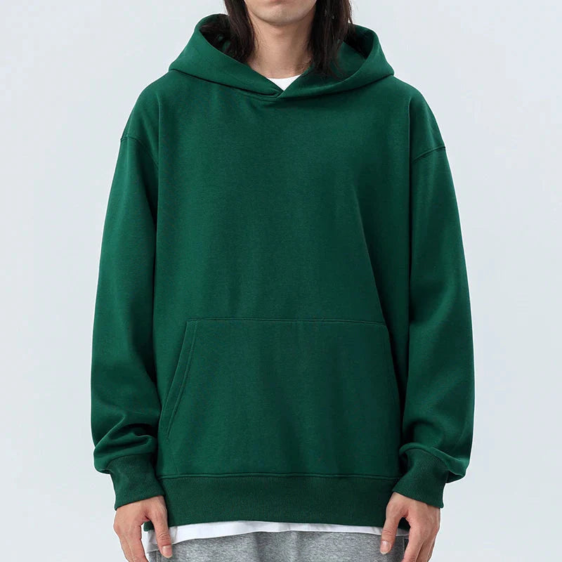 16.9oz Cotton Plus Velvet Hoodie – Thick Fleece Pullover