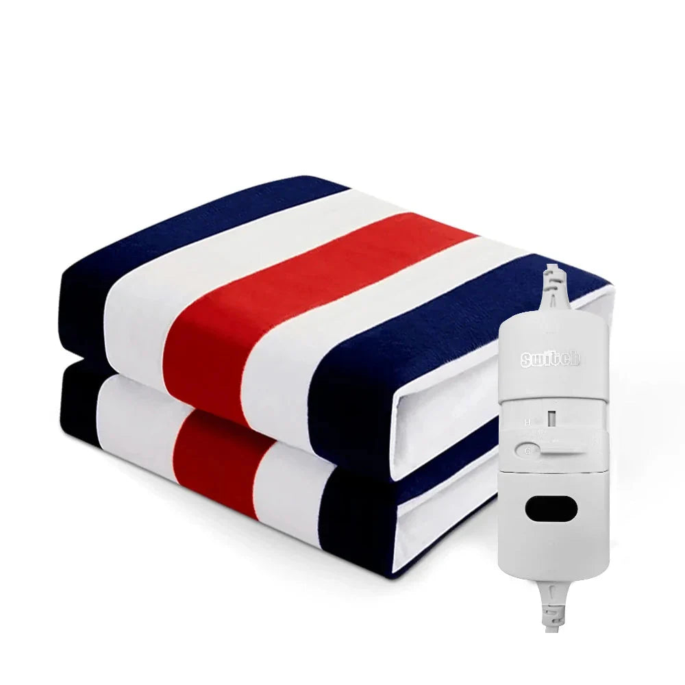 Electric Heating Blanket – Double Body Warmer with Thermostat