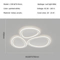 DecorBites™ Circular Lumines Panel Ceiling Light for Living Dining Room Decor