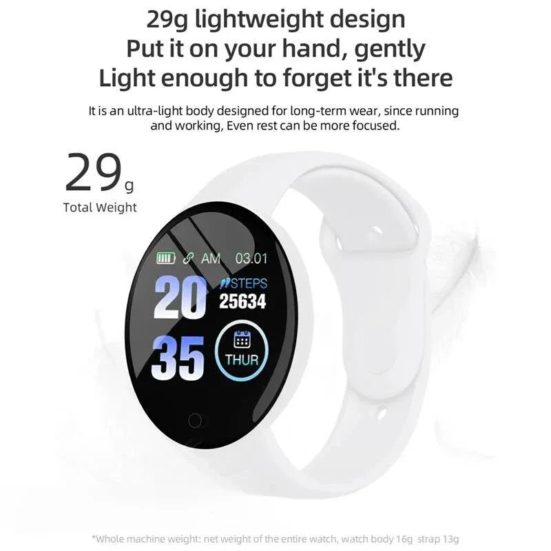 B41 Real Stepcount Smart Watch | Multi Function Fitness Tracker for Men and Women
