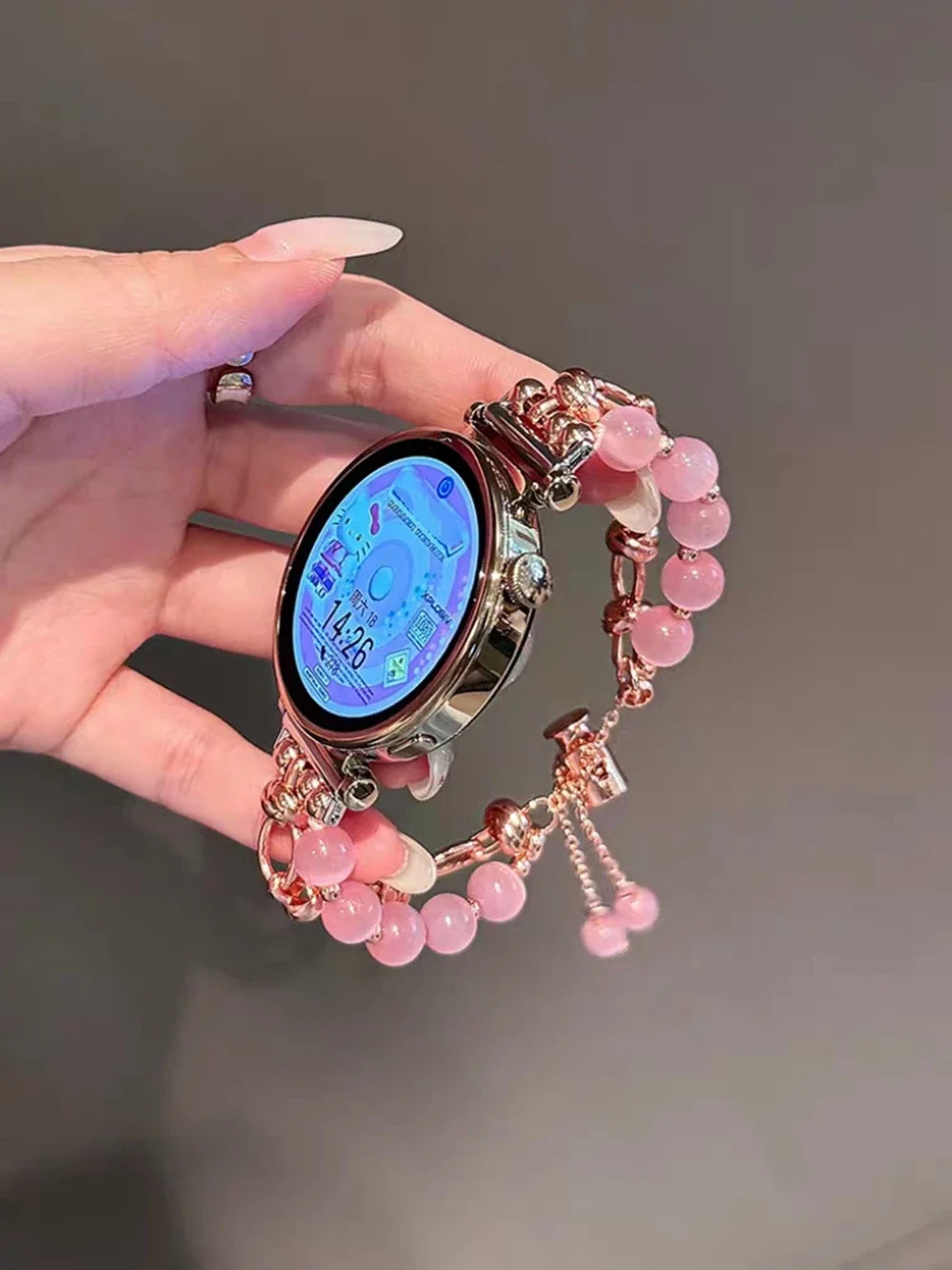 Suunto Race, Vertical & 9 Peak Women's Pearl Chain Bracelet