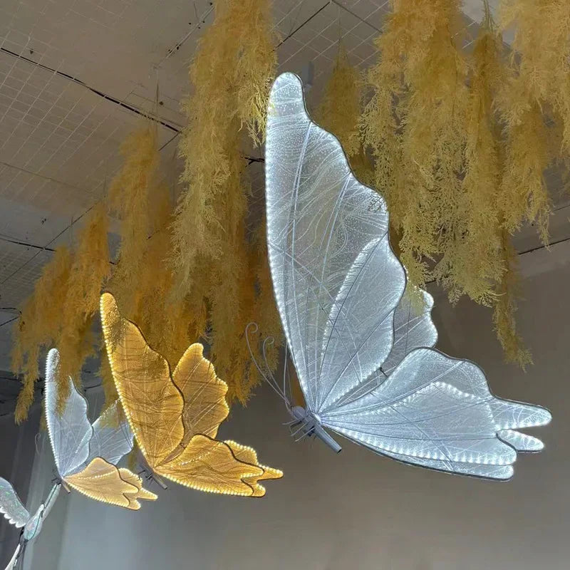 DecorBites™ LED Butterfly Ceiling Lights for Romantic Wedding Decoration
