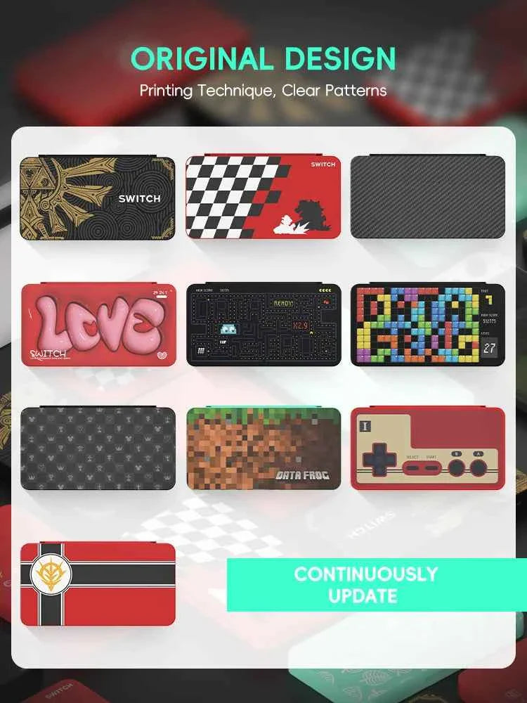 DATA FROG 24 in 1 Game Card Case Protective Holder Hard Shell Game Card Storage Box For Switch/Lite/Oled Accessories