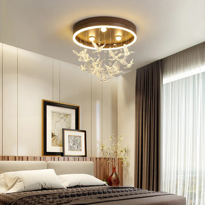 DecorBites™ Crystal LED Ceiling Lamp for Kids' Room