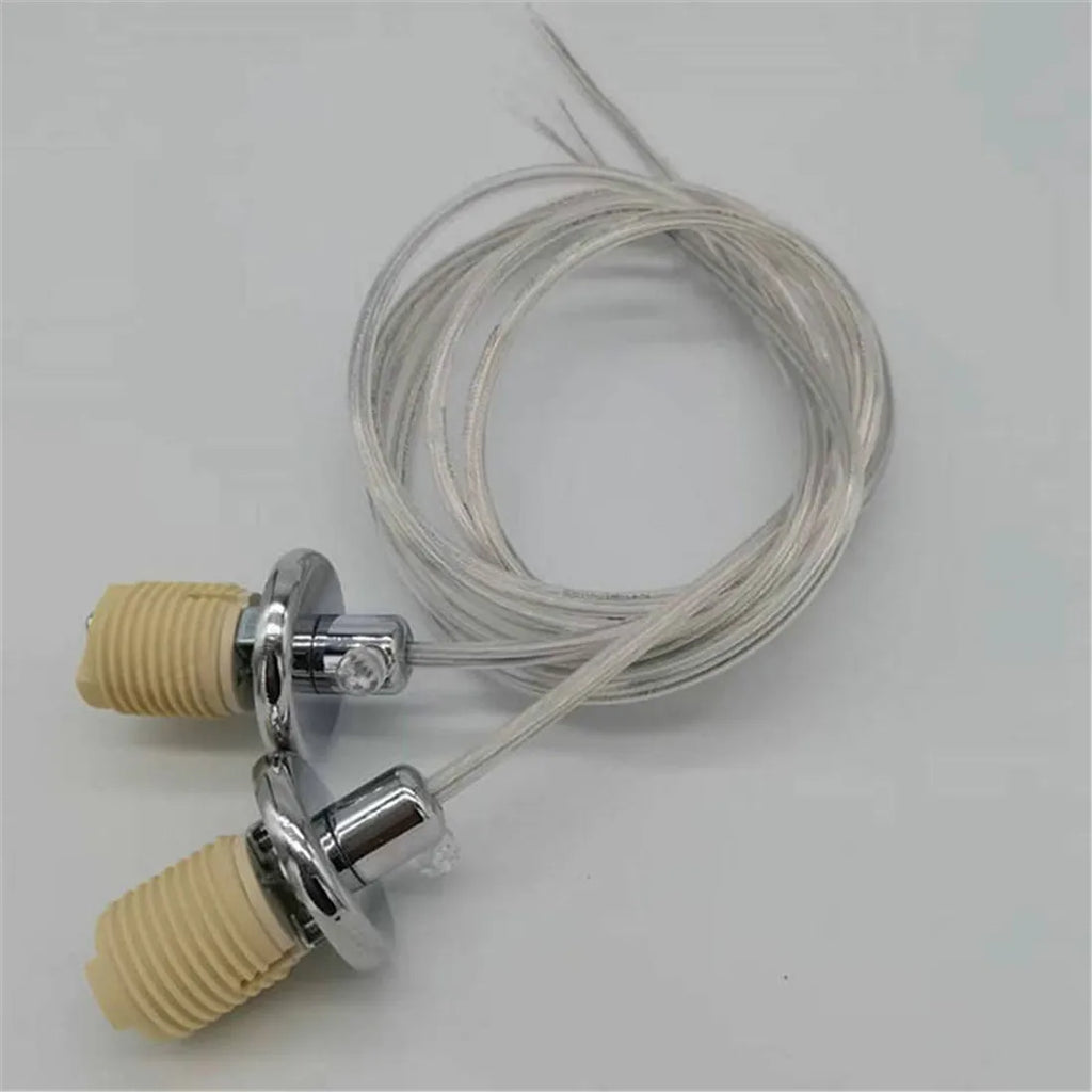 DecorBites™ G9 Ceramic Lamp Thread Holder with Cable Lead - 2PCS