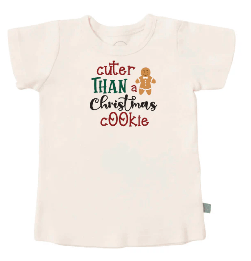 graphic tee | christmas cookie
