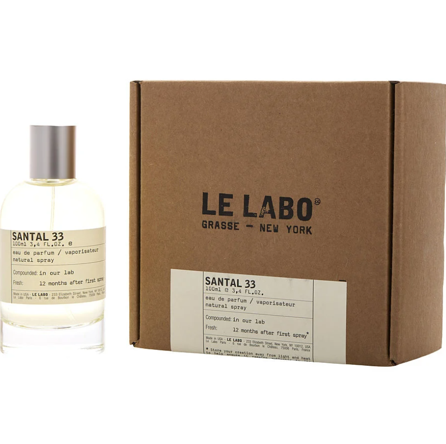 Le Labo Santal 33 Eau de Parfum Spray – 3.4 oz (100 mL) – Women (Unisex)