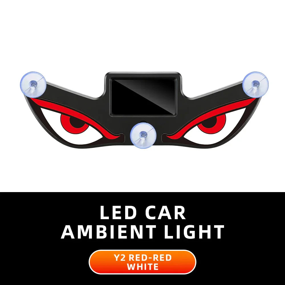 Devil's Eye Car Window Light | Solar and USB-C Rechargeable Warning Lamp
