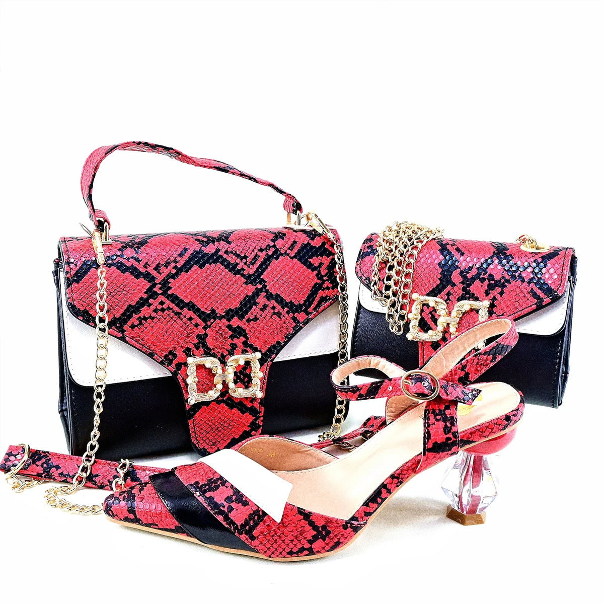 New Ladies Shoes And Bag Matching Set HRT1-37