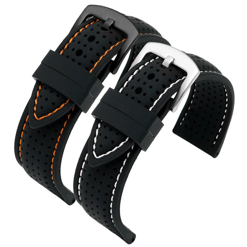 COROS Silicone Sports Watch Band Breathable Rubber Strap Waterproof 20cm