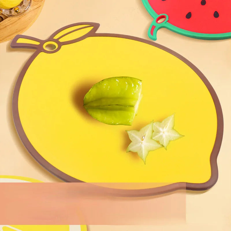 DecorBites™ Fruit Shape Chopping Board - Safe Household Kitchen Tools