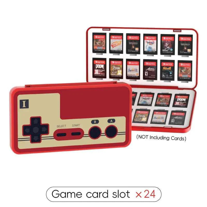 DATA FROG 24 in 1 Game Card Case Protective Holder Hard Shell Game Card Storage Box For Switch/Lite/Oled Accessories