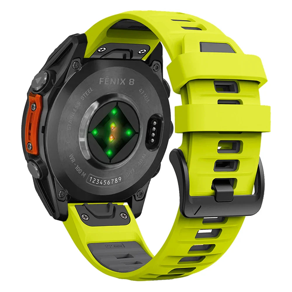 Garmin Silicone Strap - Soft Flexible Comfortable Band