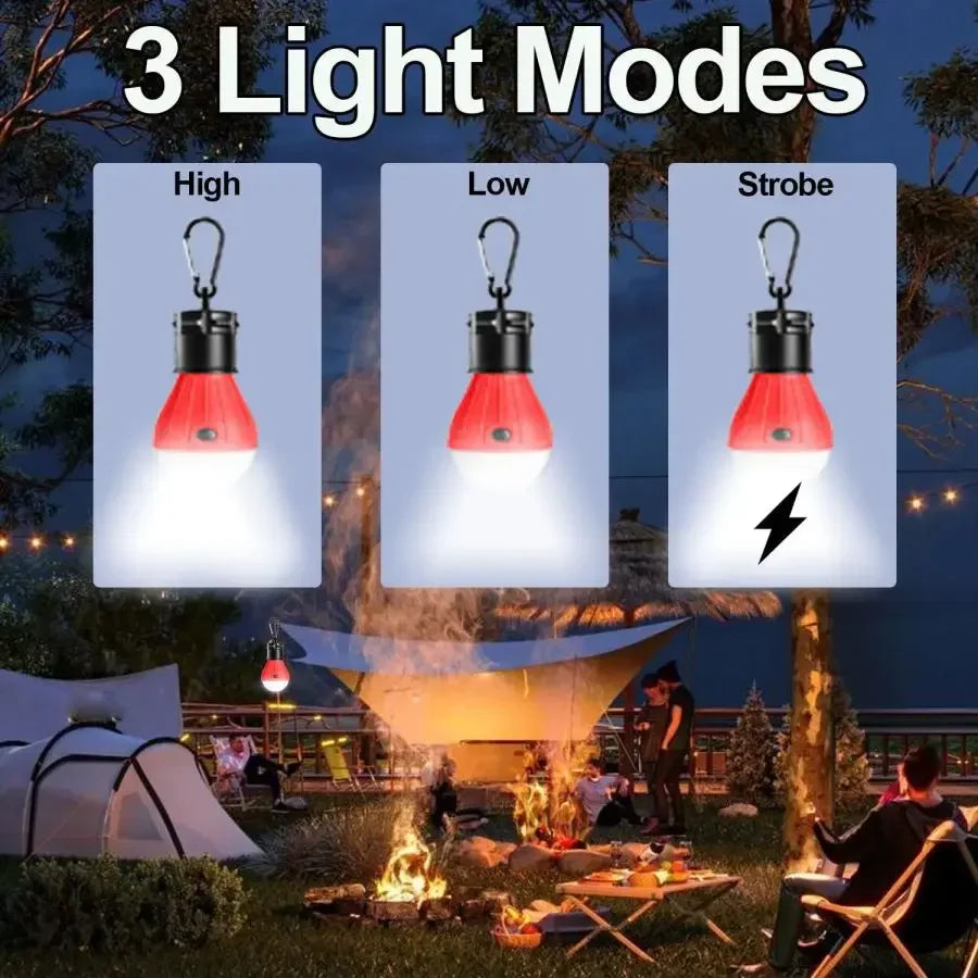 Portable Camping Light | Super Bright LED Lantern Bulb for Emergencies
