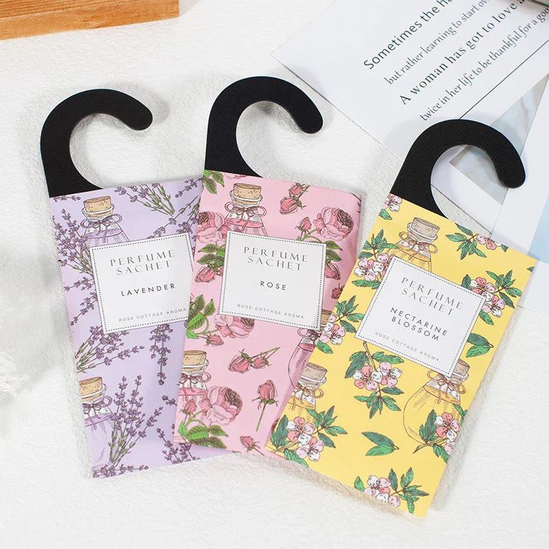 Large 1-Pack Eucalyptus Peppermint Hanging Closet Deodorizer | Long Lasting Scented Sachet