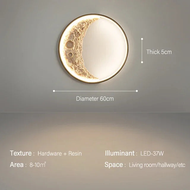 DecorBites™ Crescent Moon Wall Lamp for Bedroom and Hallway