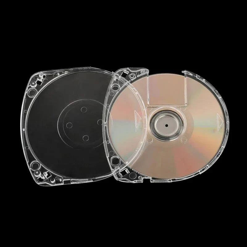 5Pcs Transparent PSP Game Disc Replacement Shells | Protective UMD Case Covers