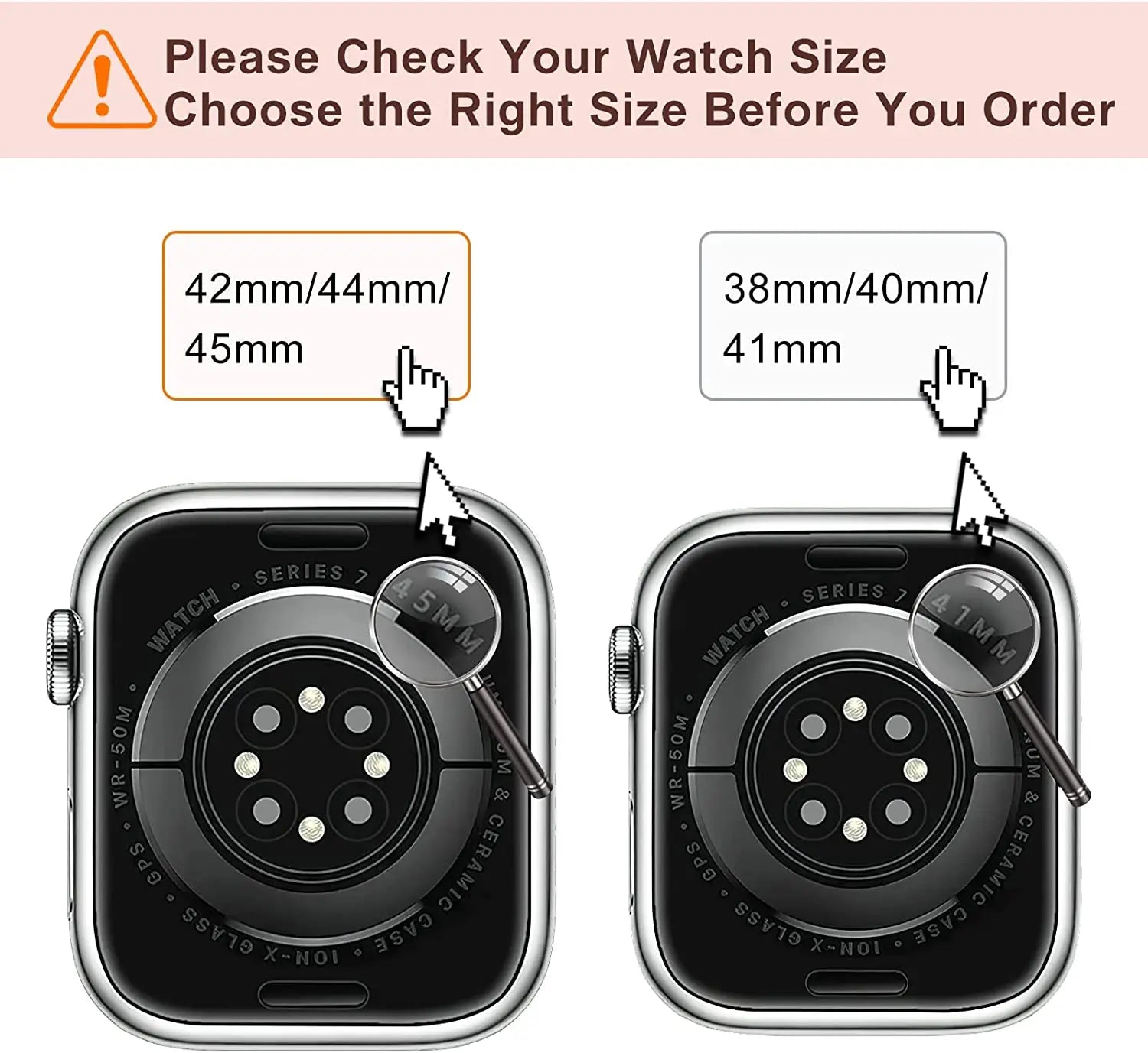 Apple Watch Chain Diamond Band - Rhinestone Loop Strap