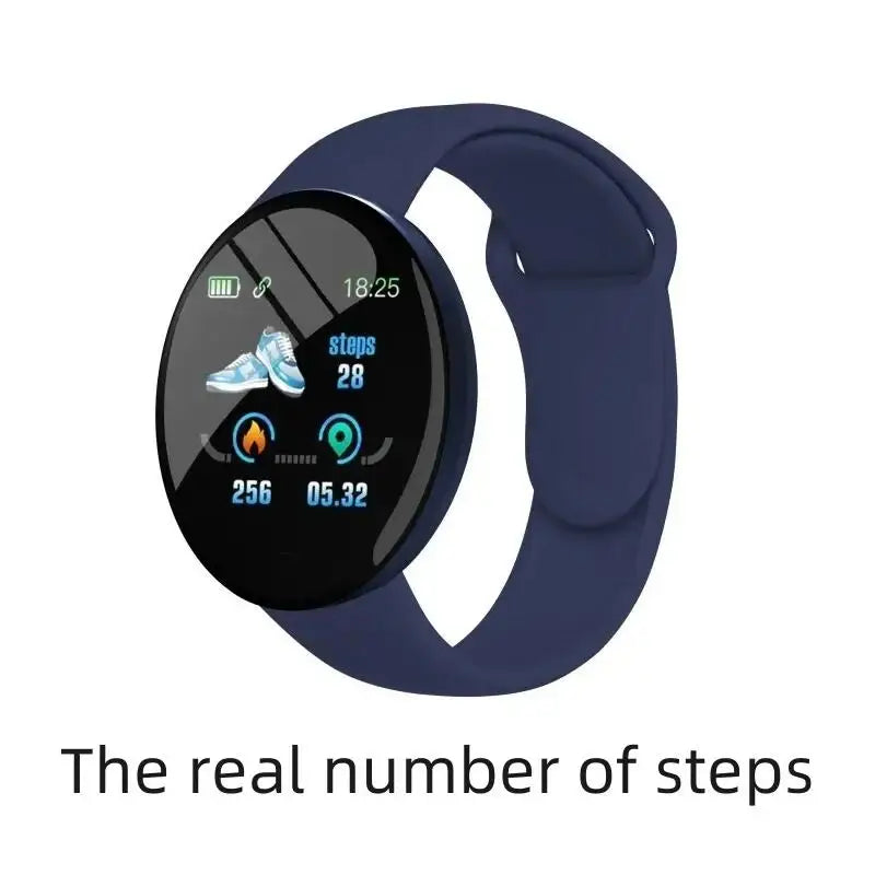B41 Real Stepcount Smart Watch | Multi Function Fitness Tracker for Men and Women