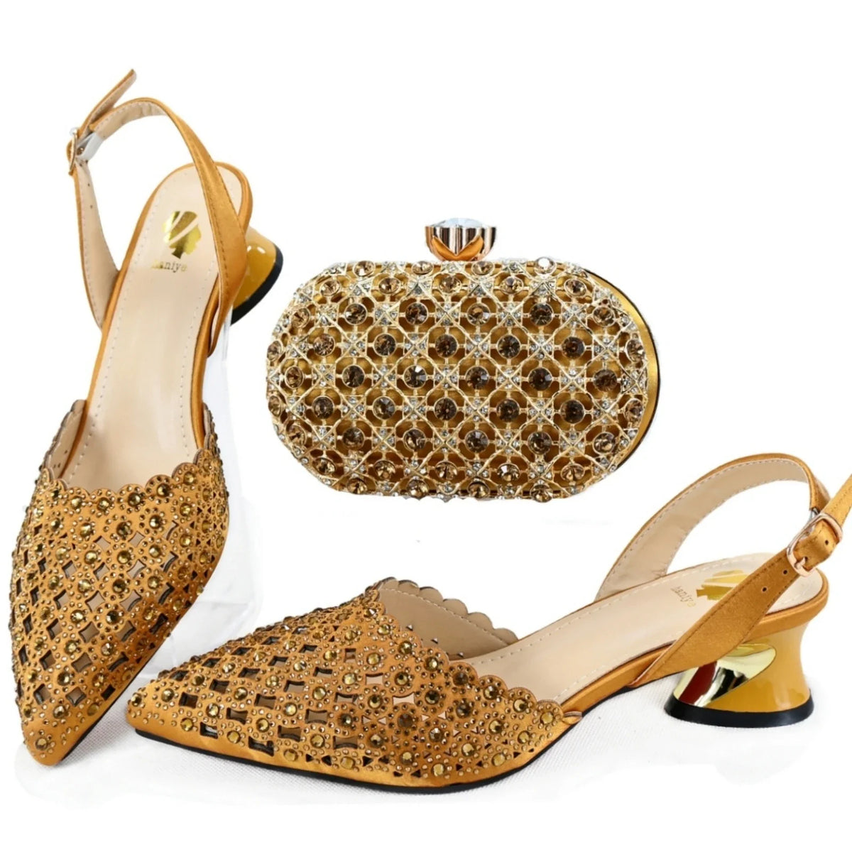 High Quality Style Ladies Shoes And Bags Set HAE1-7