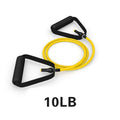 5 Level Resistance Band Set | Elastic Pull Rope with Handles for Home Strength Training