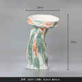 DecorBites™ Abstract Irregular Pattern Ceramic Vase for Home Decoration