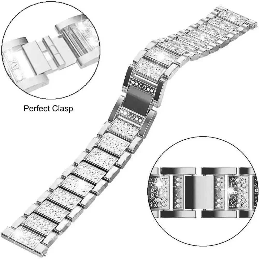 Suunto Race, Vertical & 9 Peak Women's Rhinestone Link Bracelet